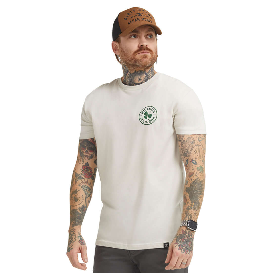 Men's NOLAW Broken Clover T-Shirt - Image 5