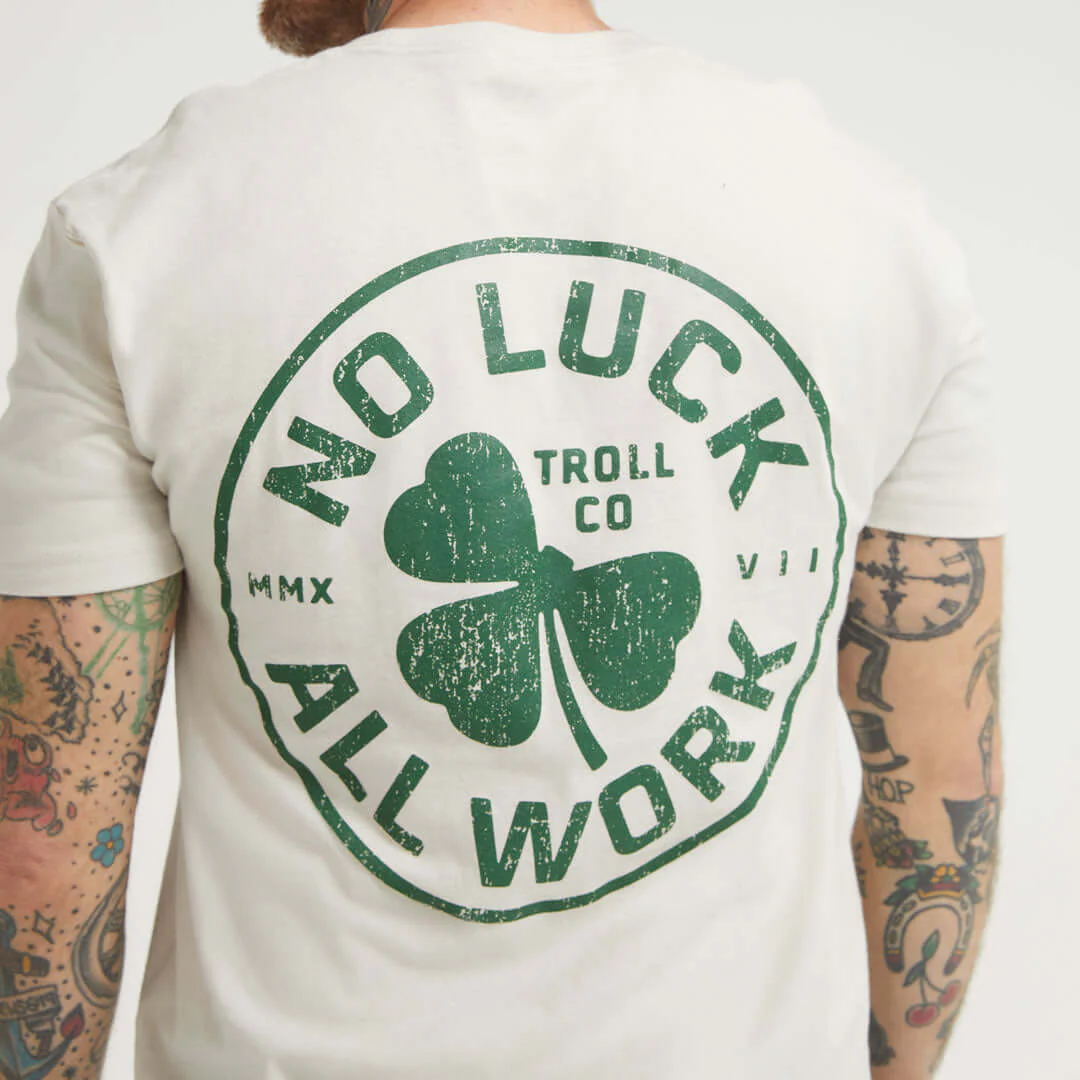 Men's NOLAW Broken Clover T-Shirt - Image 6
