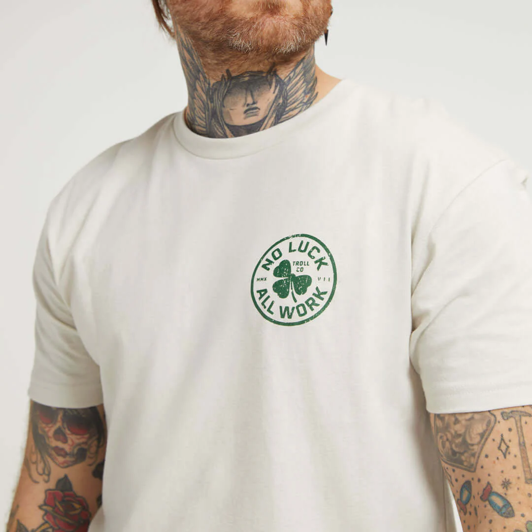 Men's NOLAW Broken Clover T-Shirt - Image 7