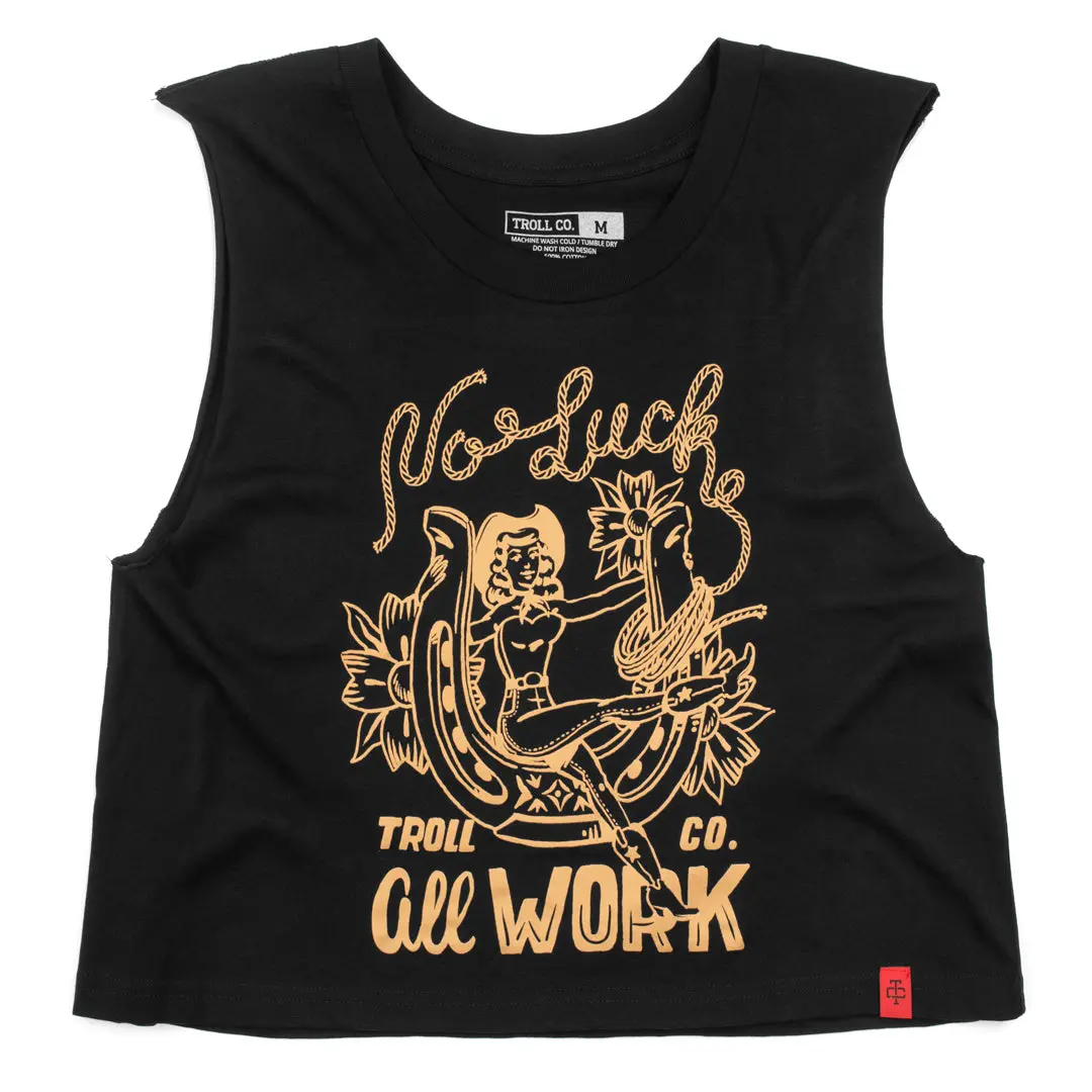 Women's NOLAW Cowgirl Crop Tank - Image 3