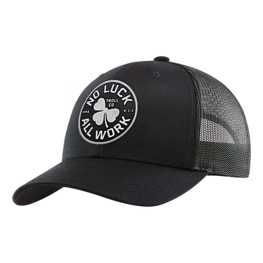 NOLAW Broken Clover Curved Brim Trucker Hat