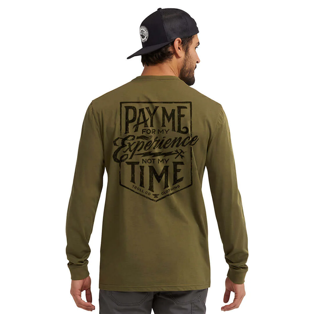 Men's Pay Me  Long Sleeve