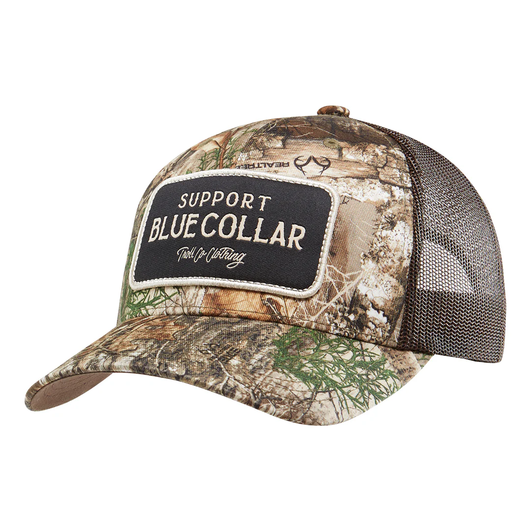 SBC Realtree Barricade Curved Brim Trucker Hat