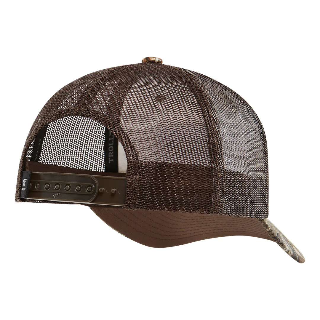 SBC Realtree Barricade Curved Brim Trucker Hat - Image 2