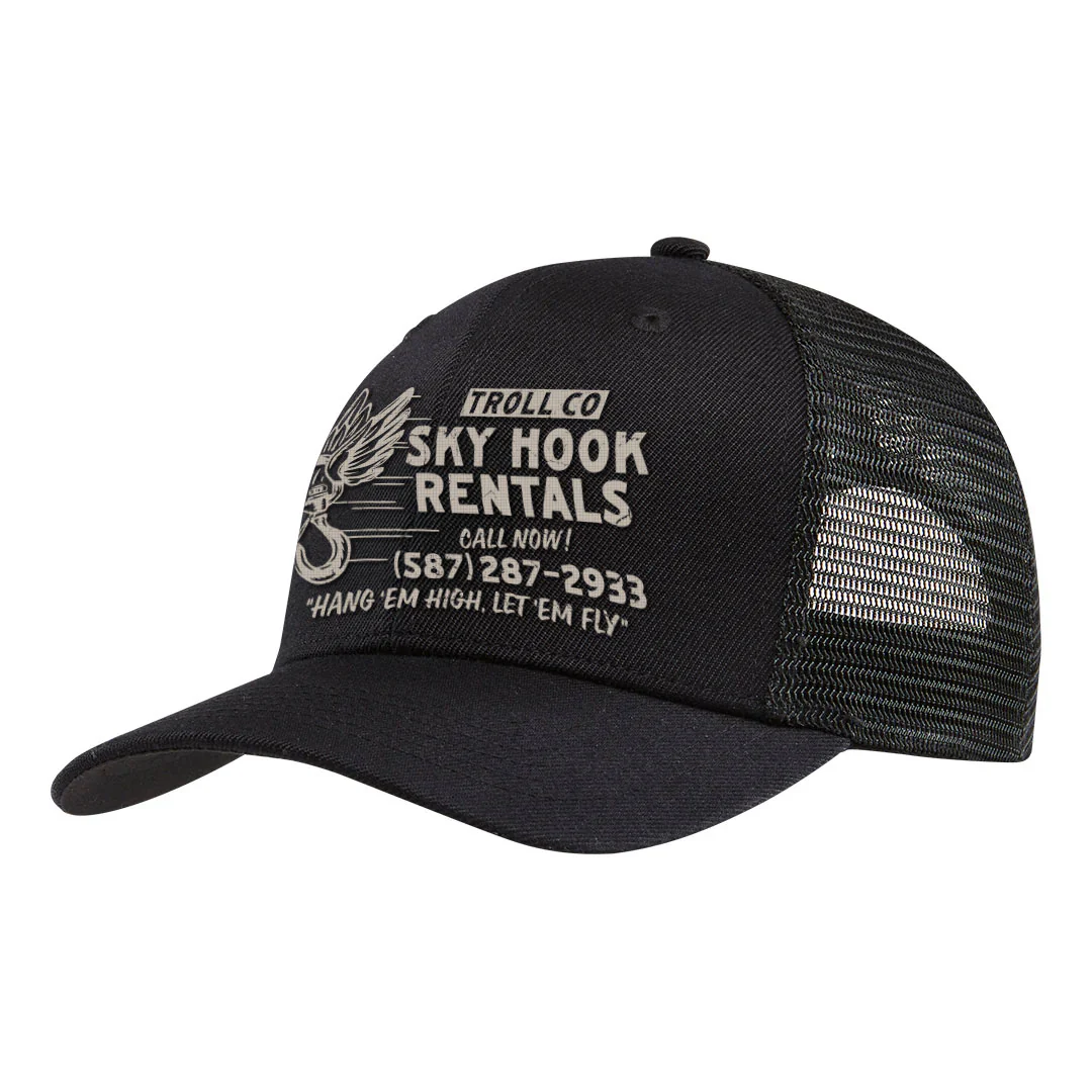 Sky High Curved Brim Trucker