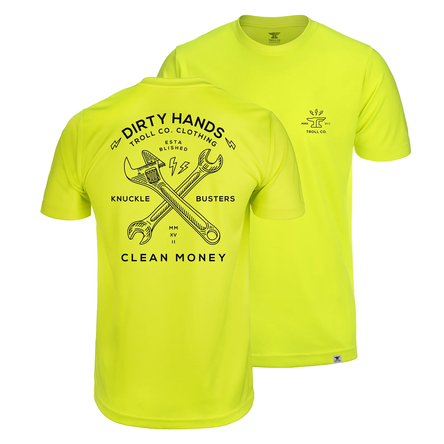 Men's DHCM Twisting Wrenches Hi-Vis T-Shirt