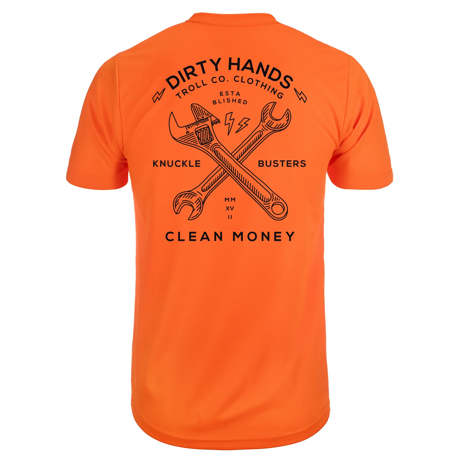 Men's DHCM Twisting Wrenches Hi-Vis T-Shirt - Image 2