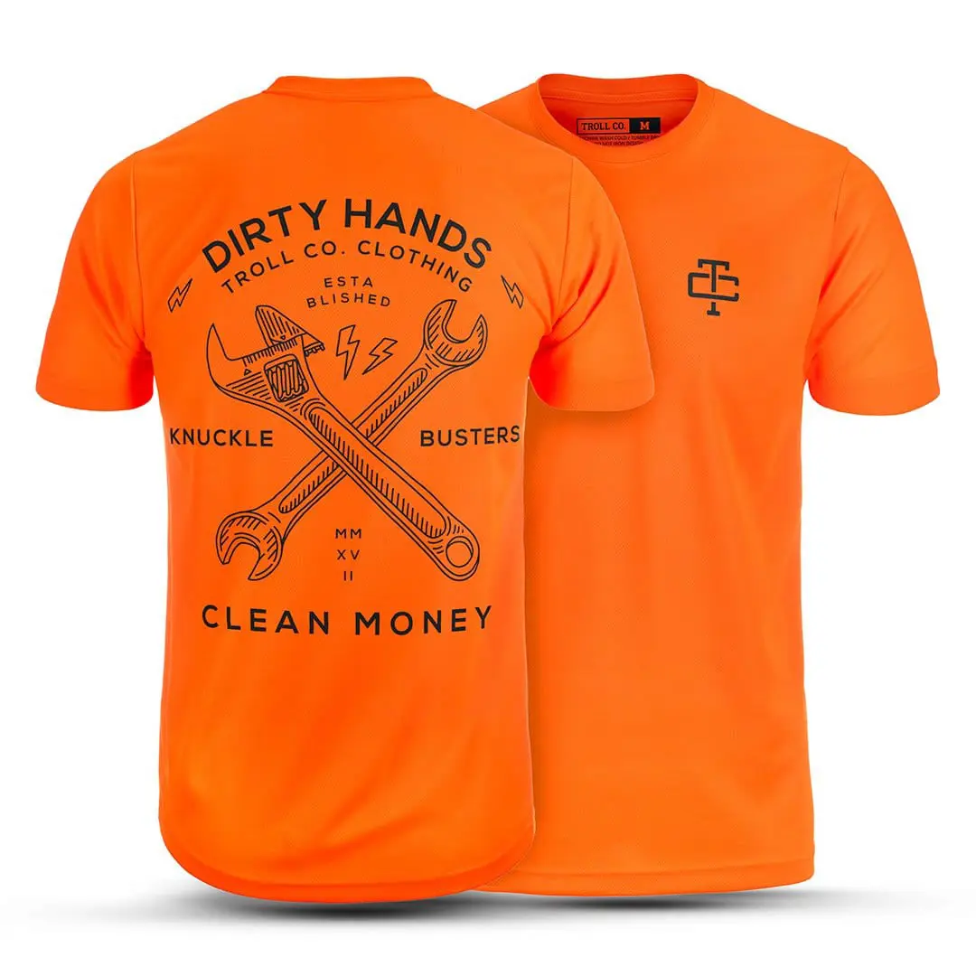 Men's DHCM Twisting Wrenches Hi-Vis T-Shirt