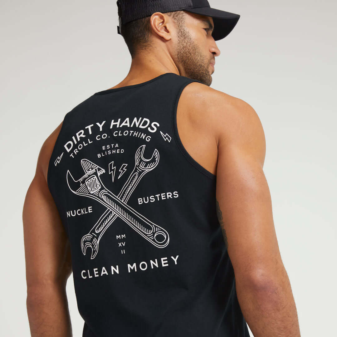 Men's DHCM Twisting Wrenches Tank - Image 4