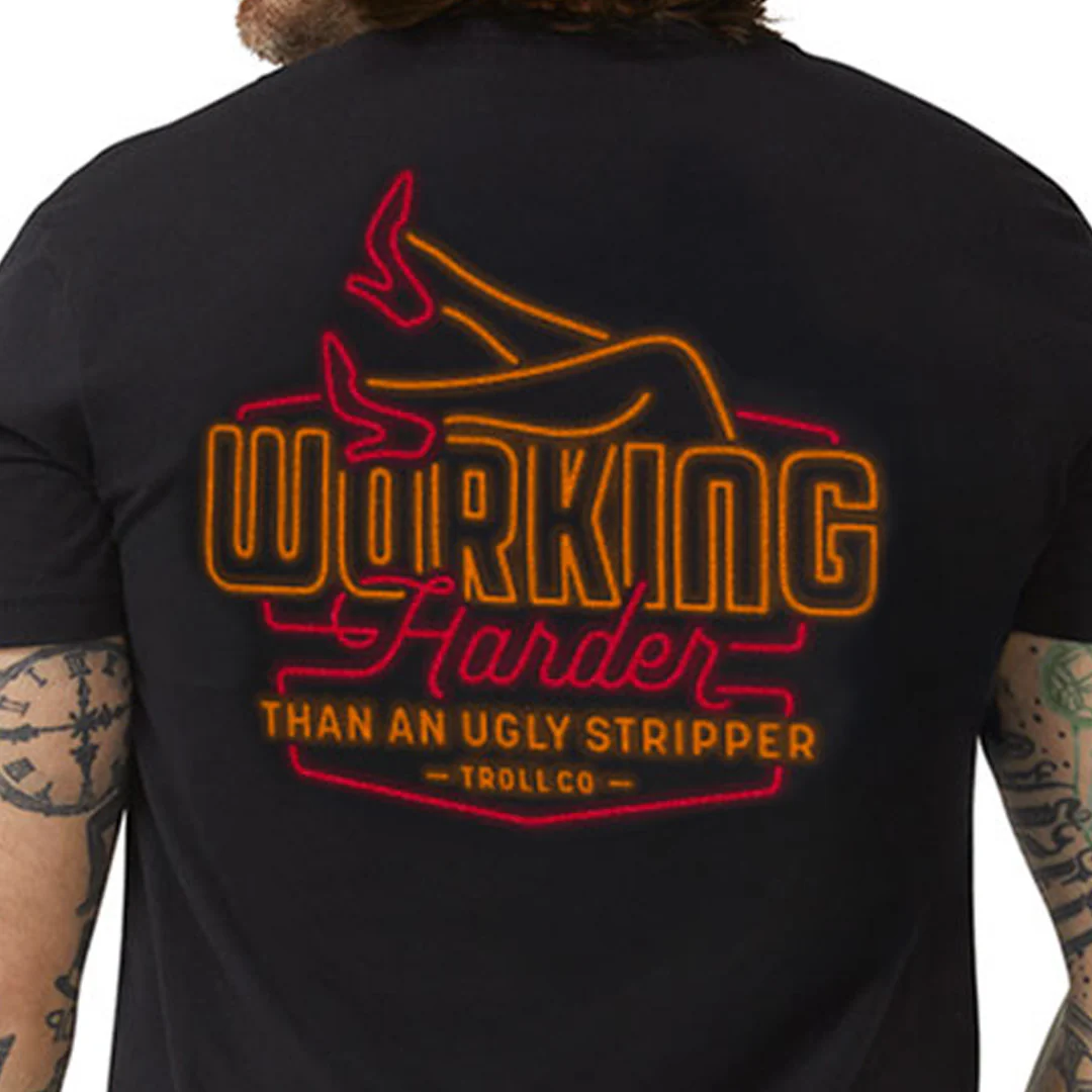Men's WHUS Neon T-Shirt - Image 3