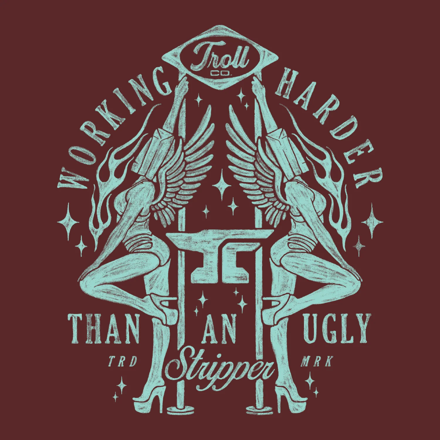 Men's WHUS Twins T-Shirt - Image 4