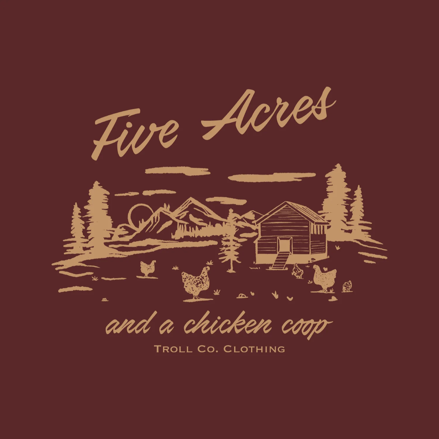 Women's Five Acres T-Shirt - Image 2